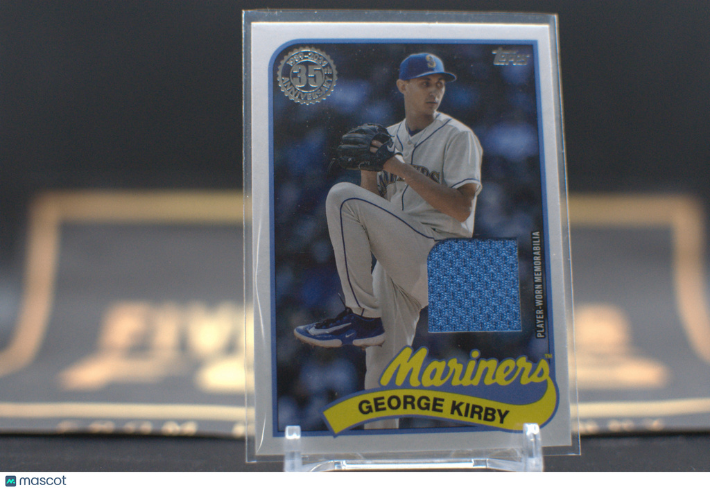 2024 TOPPS SERIES 2 BASEBALL GEORGE KIRBY 1989 TOPPS BASEBALL RELIC CARD 89R2-GK