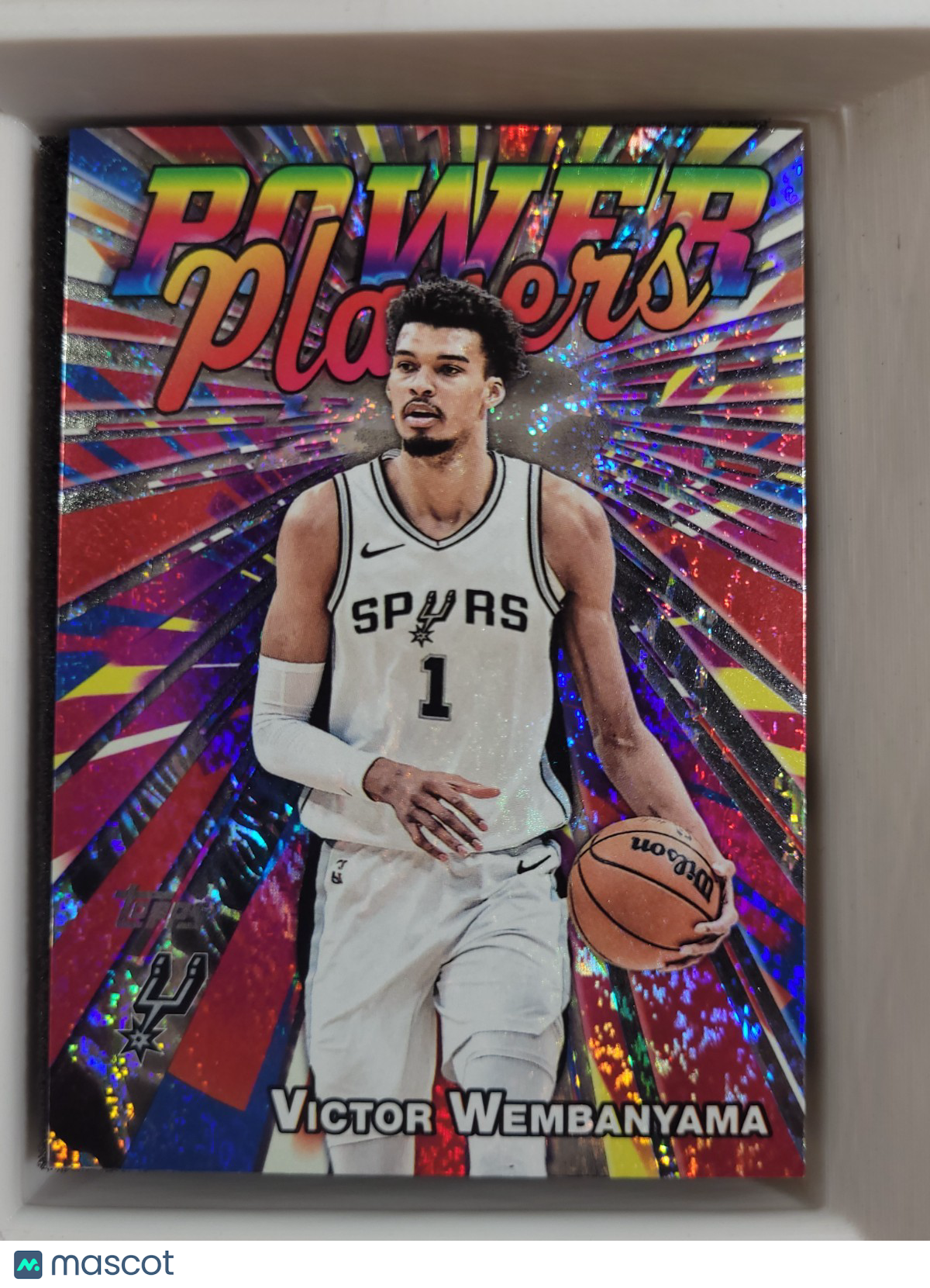 2025 Topps Basketball Power Players Victor Wembanyama #PP-15 Holofoil