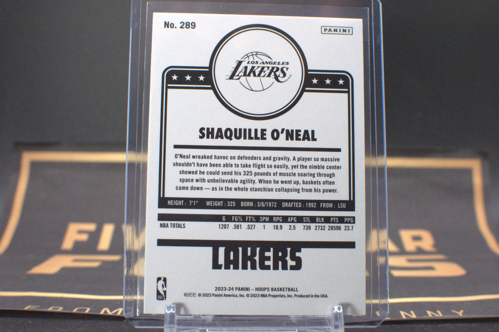 2023 Panini Hoops: Shaquille O'Neal [Purple] #289