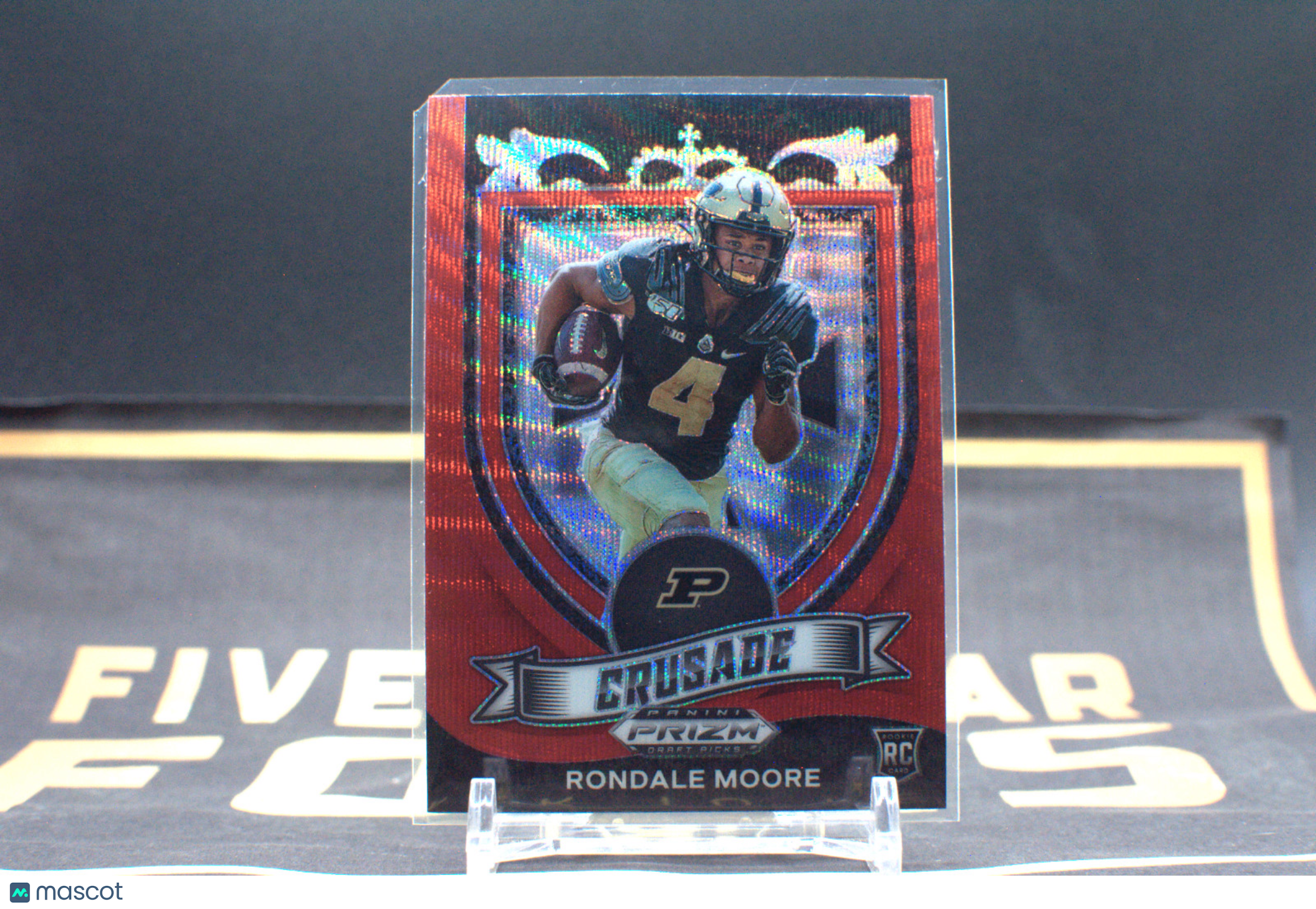 2021 Panini Prizm Draft Picks Rondale Moore [Ruby Wave] #171 *Free Shipping @$10
