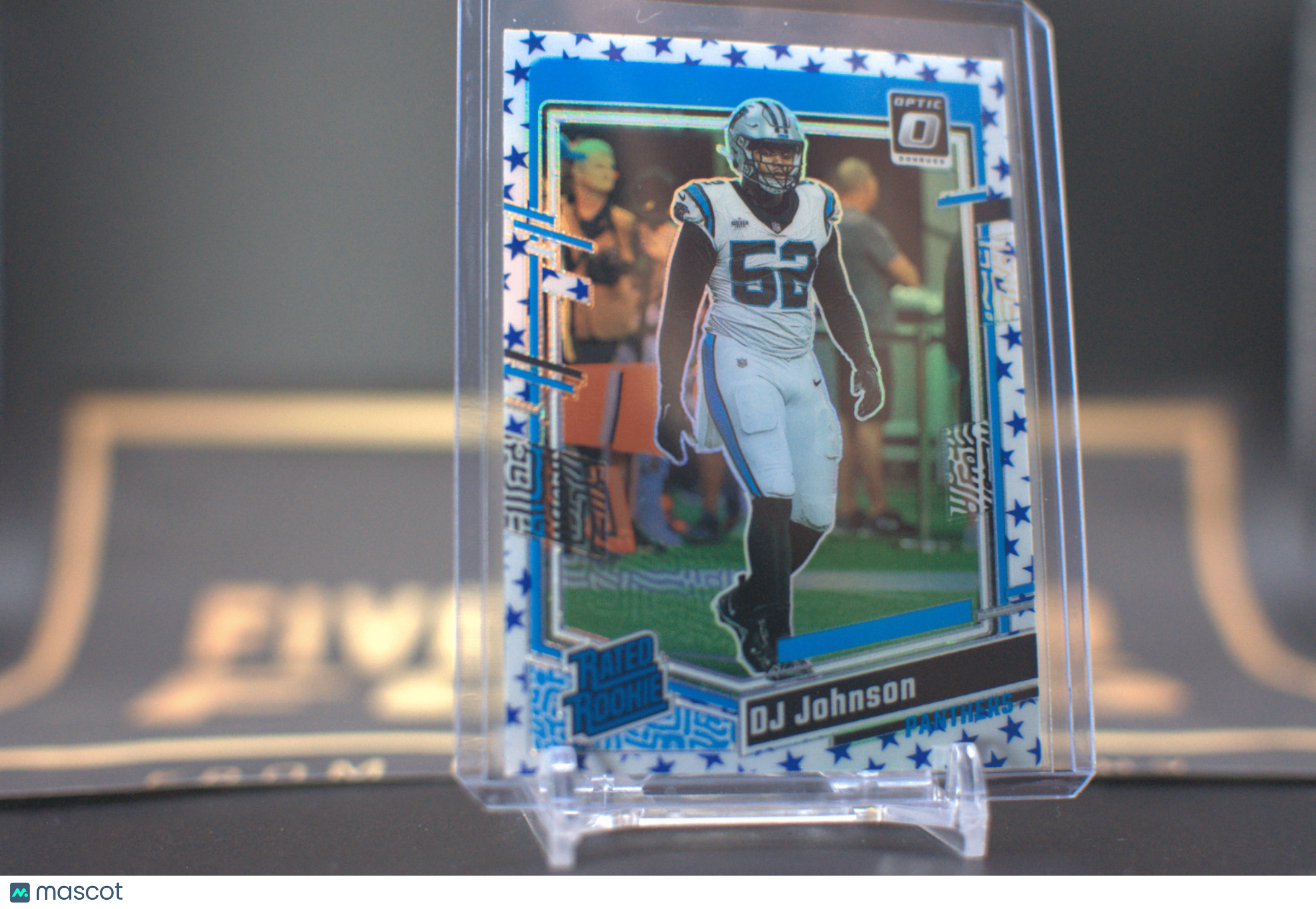 2023 Panini Donruss Optic: DJ Johnson #214 Stars Holo