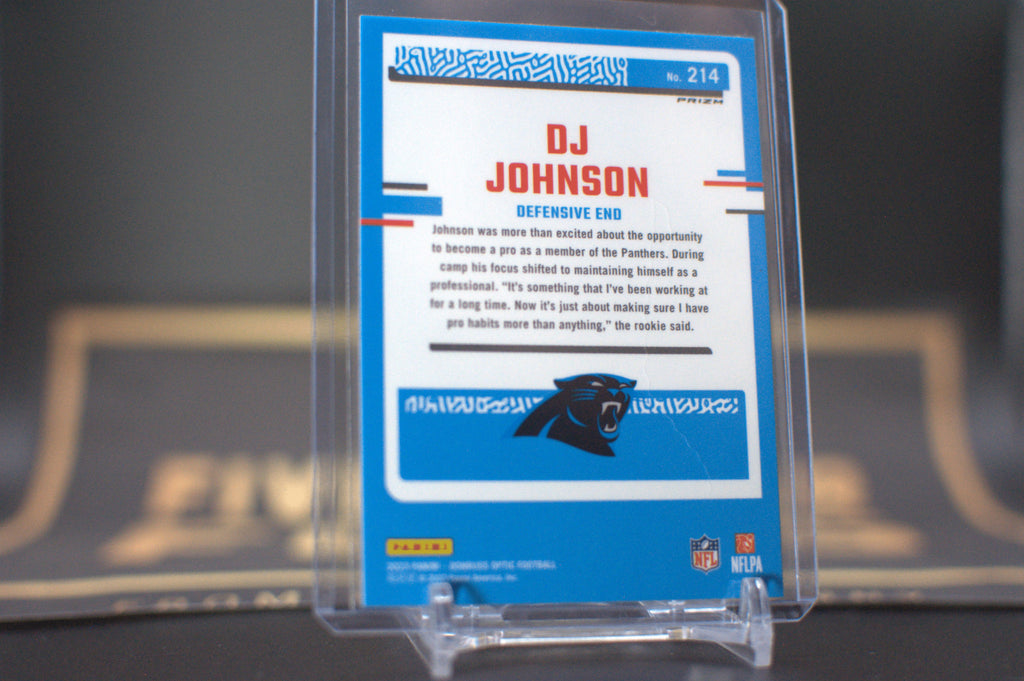 2023 Panini Donruss Optic: DJ Johnson #214 Stars Holo