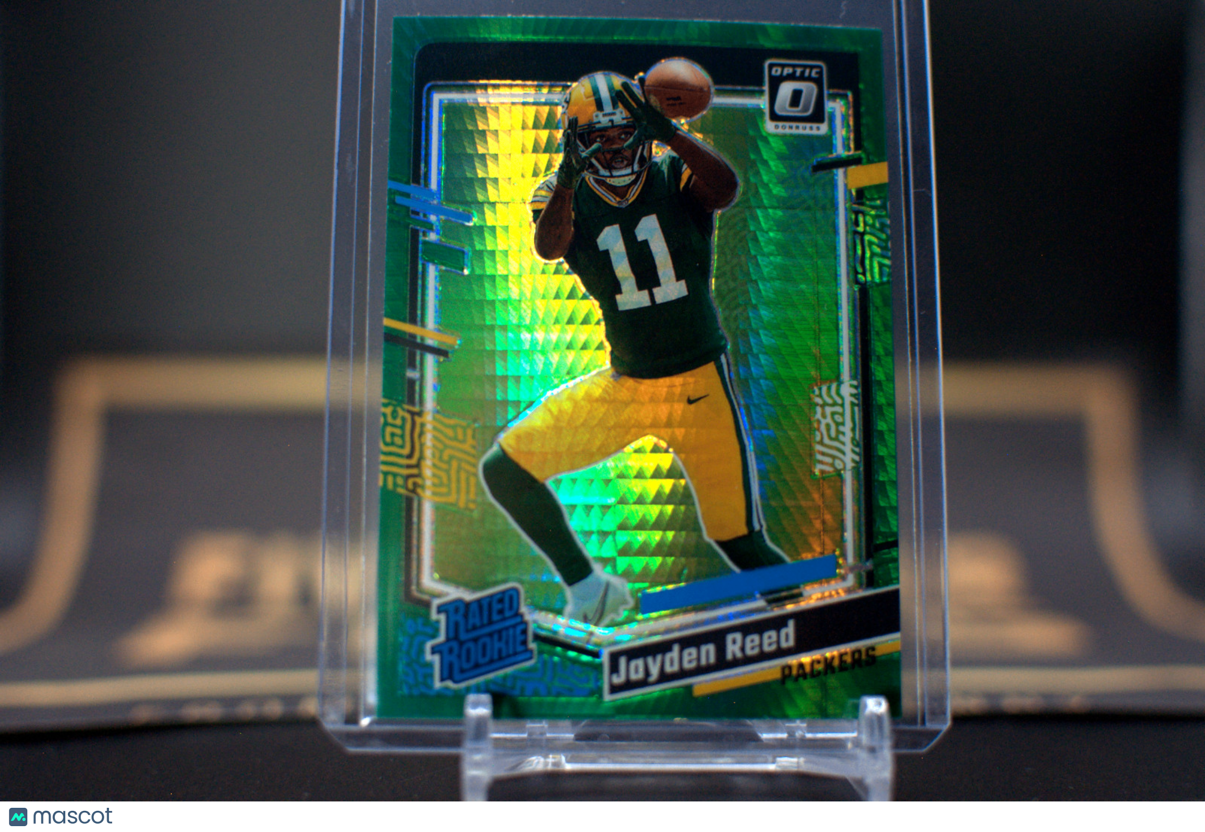 2023 Panini Donruss Optic: Jayden Reed [Green Hyper] #239