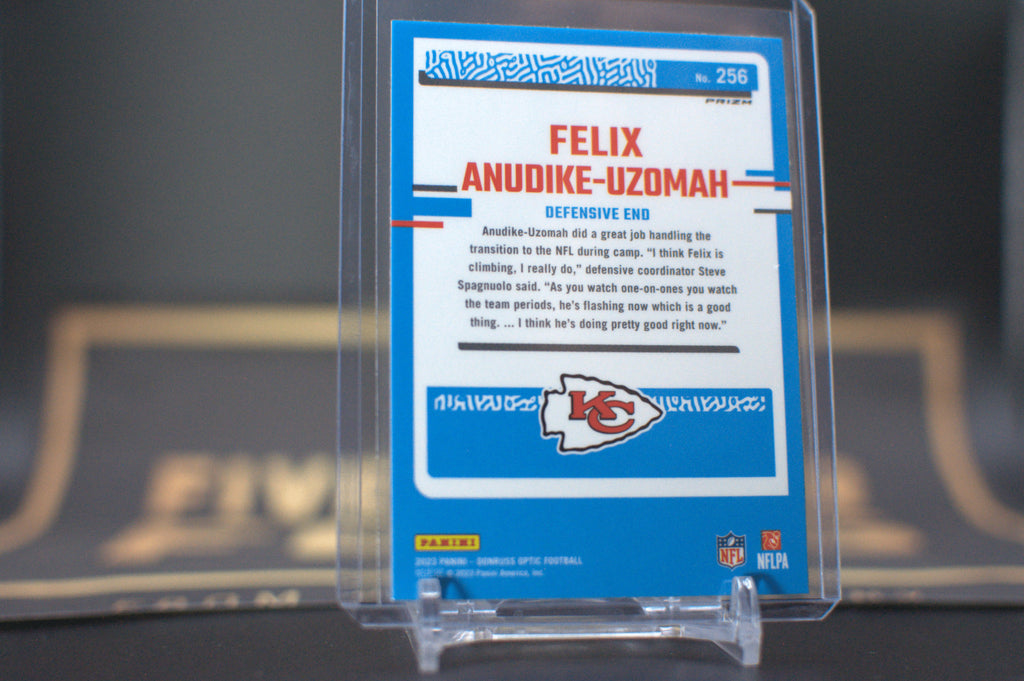2023 Panini Donruss Optic: Felix Anudike-Uzomah [ Stars Holo] #256