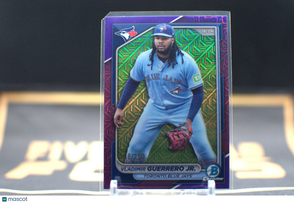 2024 Bowman Chrome Vladimir Guerrero Jr. [Purple Mojo] #30 **Free Shipping @$10+