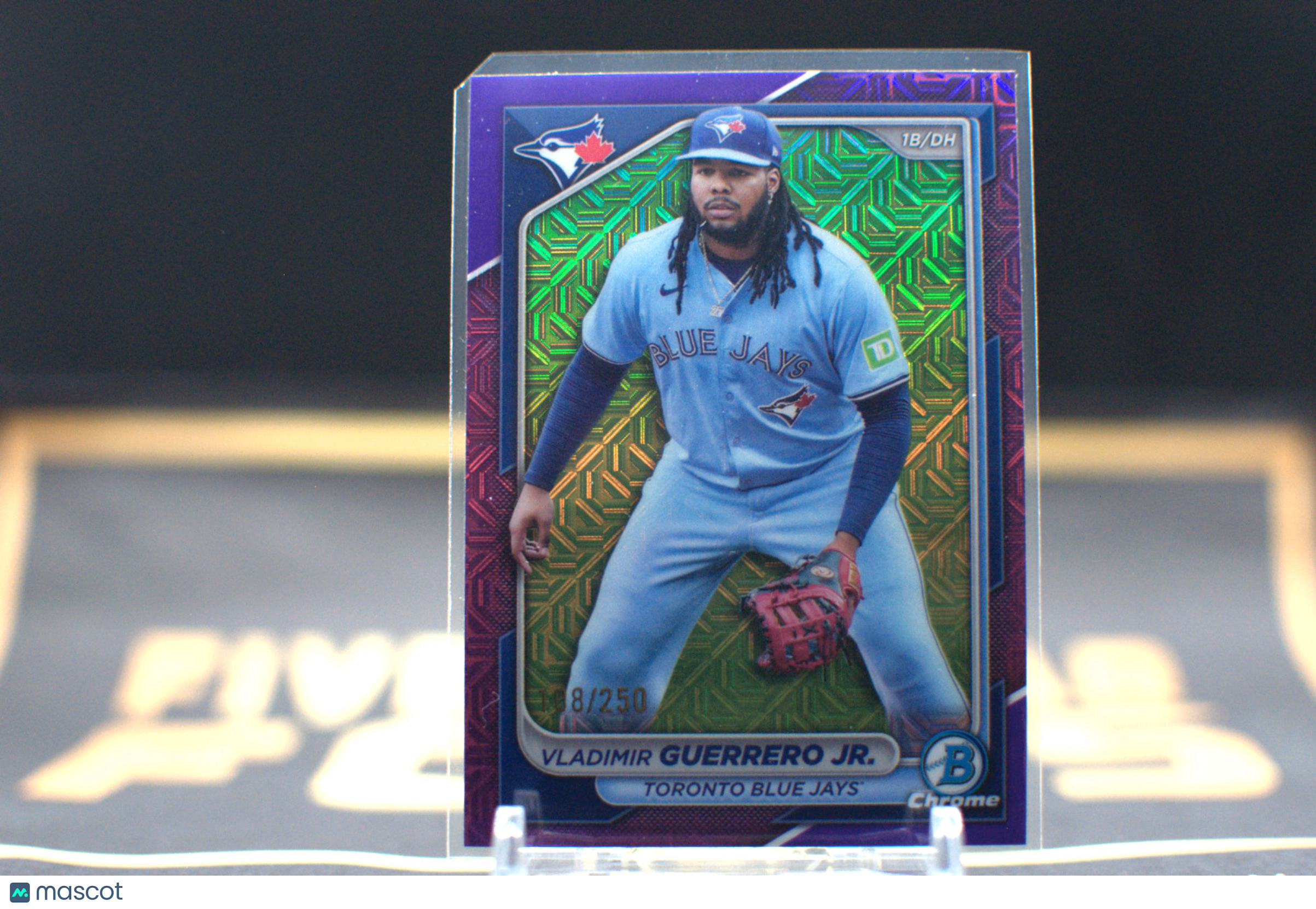 2024 Bowman Chrome Vladimir Guerrero Jr. [Purple Mojo] #30 **Free Shipping @$10+