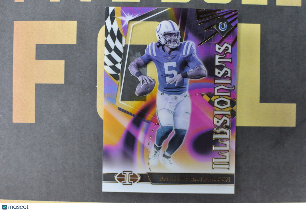 2023 Panini Illusions Anthony Richardson Illusionists Acetate RC #10