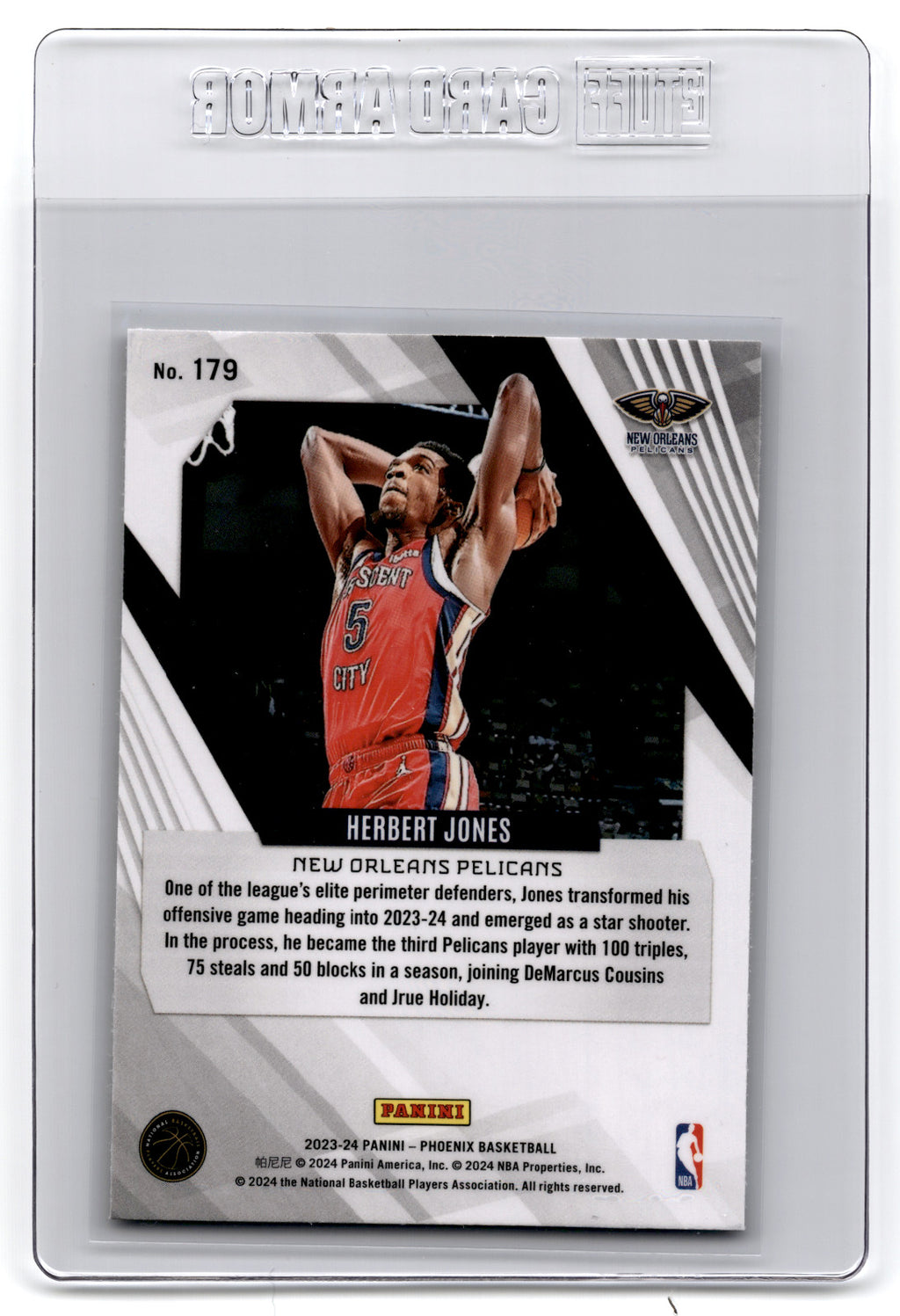 2023 Panini Phoenix Herbert Jones #179 **Free Shipping @ $10+**