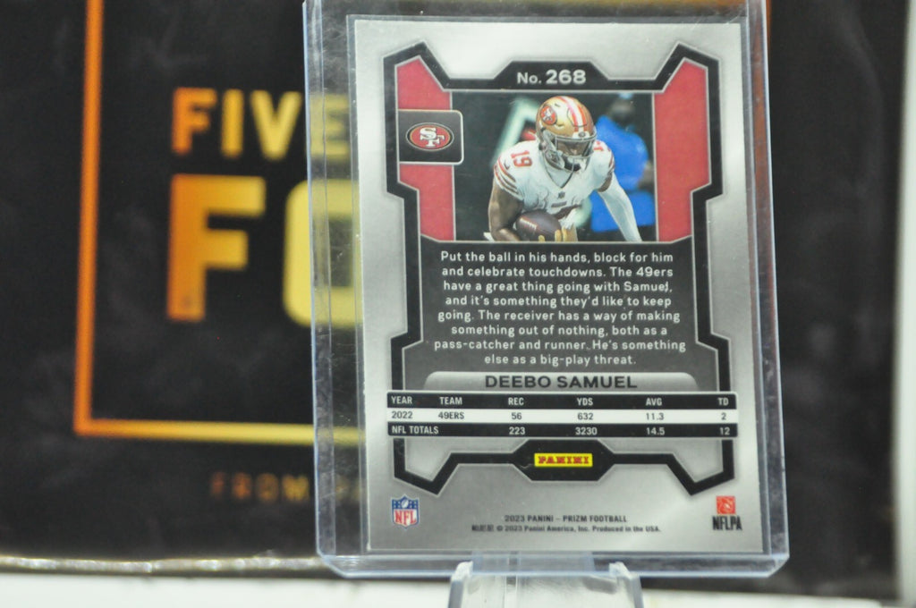 DEEBO SAMUEL #268 2023 PANINI PRIZM 49ERS