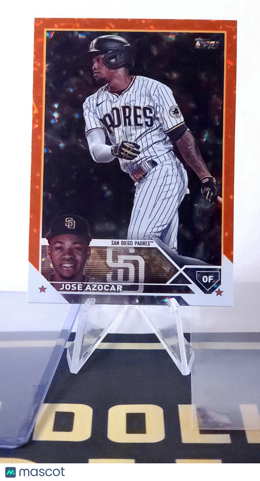 2023 Topps Update JOSE AZOCAR Padres US81 Orange