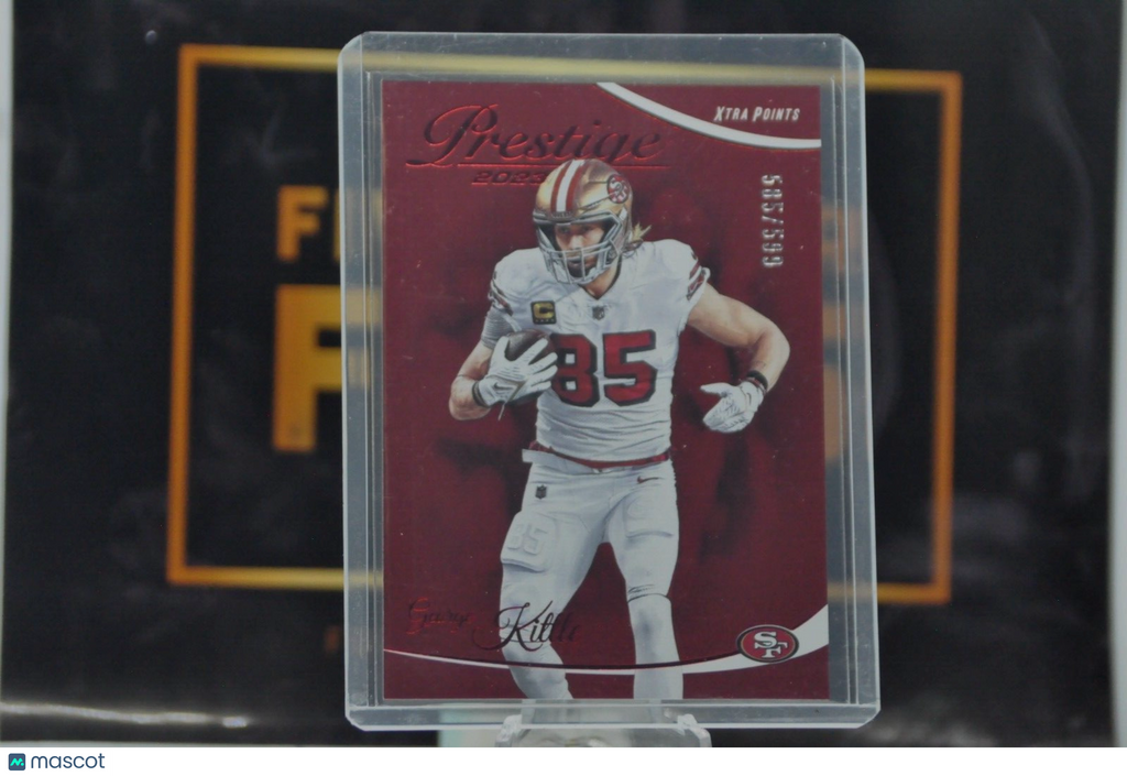 2023 Panini Prestige: George Kittle [Red] #260 #585/599