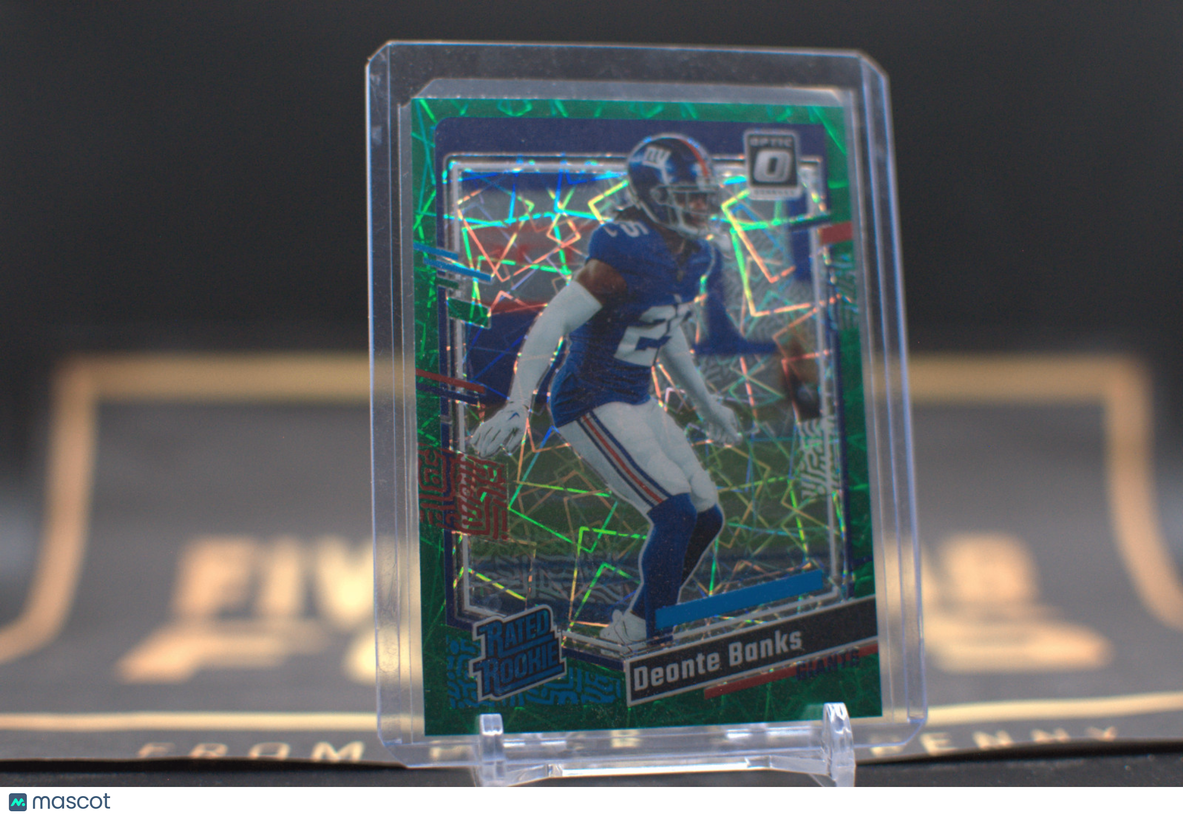 2023 Panini Donruss Optic: Deonte Banks [Green Velocity] #278