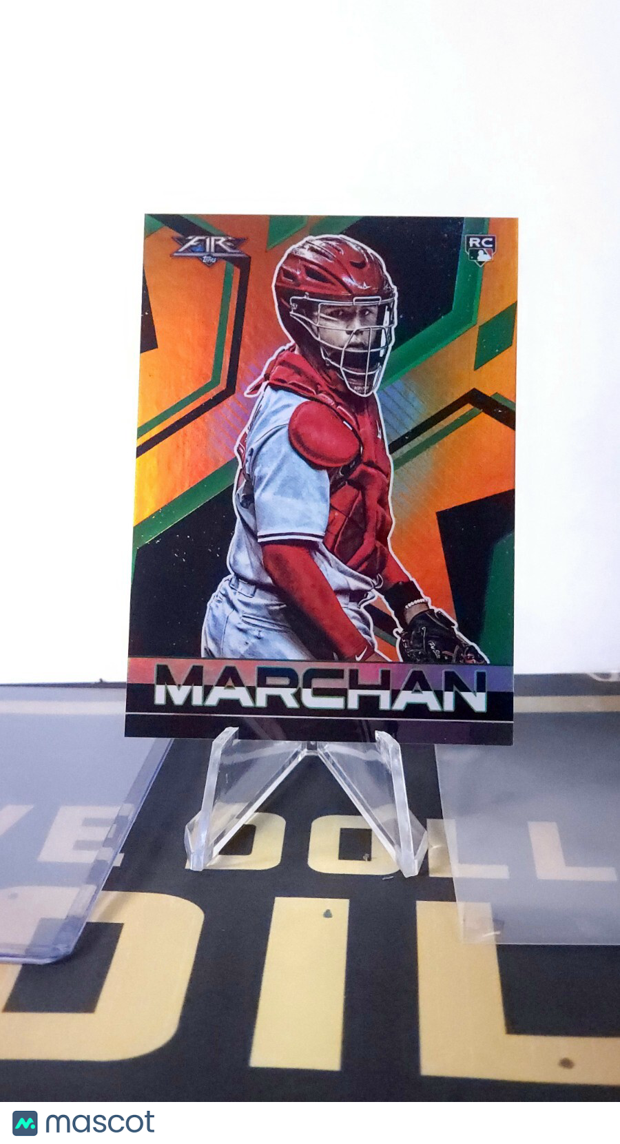 2021 Topps Fire: Rafael Marchan [Orange] #48 027/299
