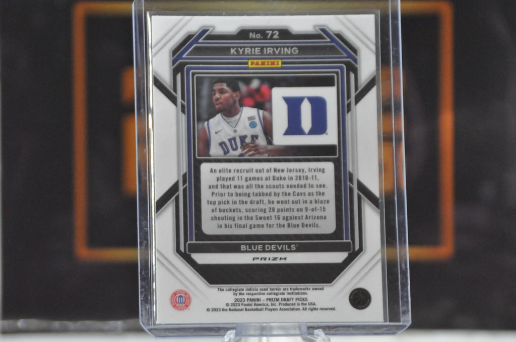 Kyrie Irving [Purple Wave] #72 (2023 Panini Prizm Draft Picks)