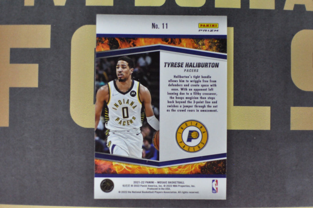 Tyrese Haliburton [Mosaic] #11 (2021 Panini Mosaic Rising Stars)