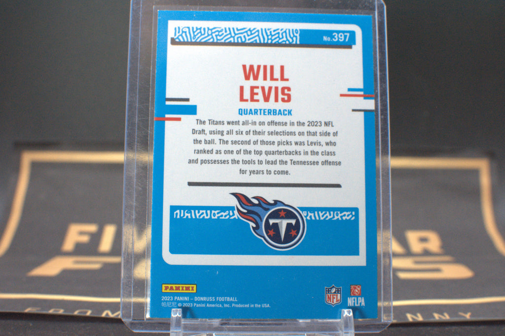 2023 Panini Donruss: Will Levis #397