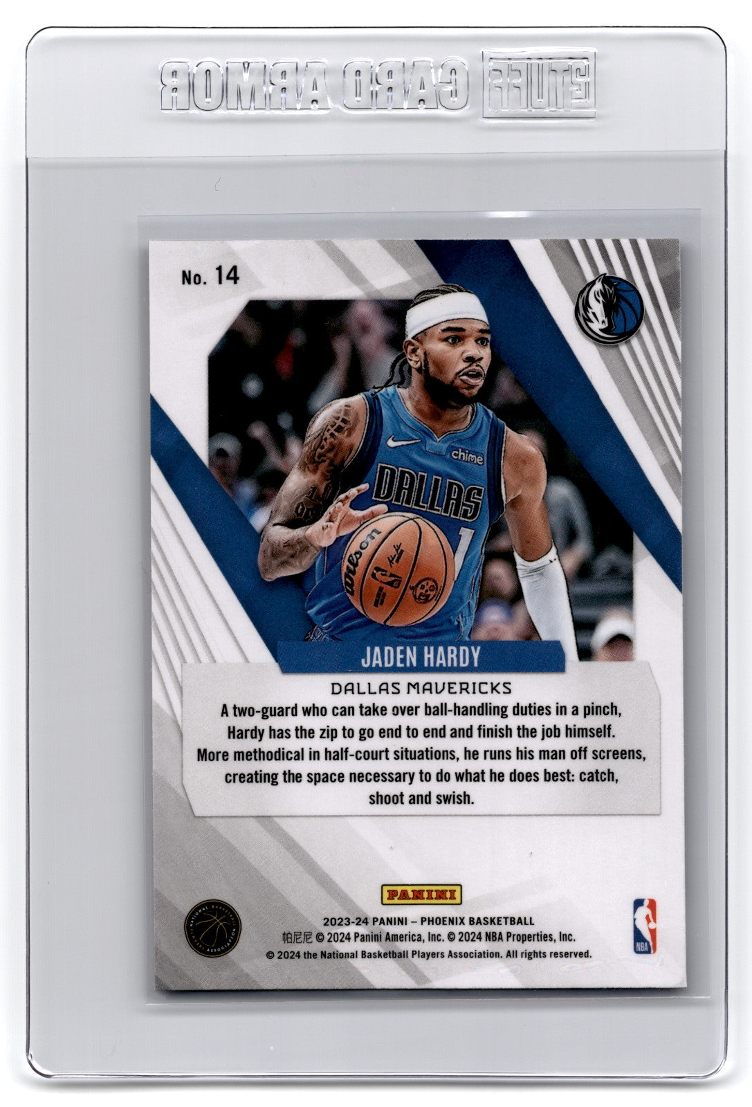 2023 Panini Phoenix Jaden Hardy #14 **Free Shipping @ $10+**