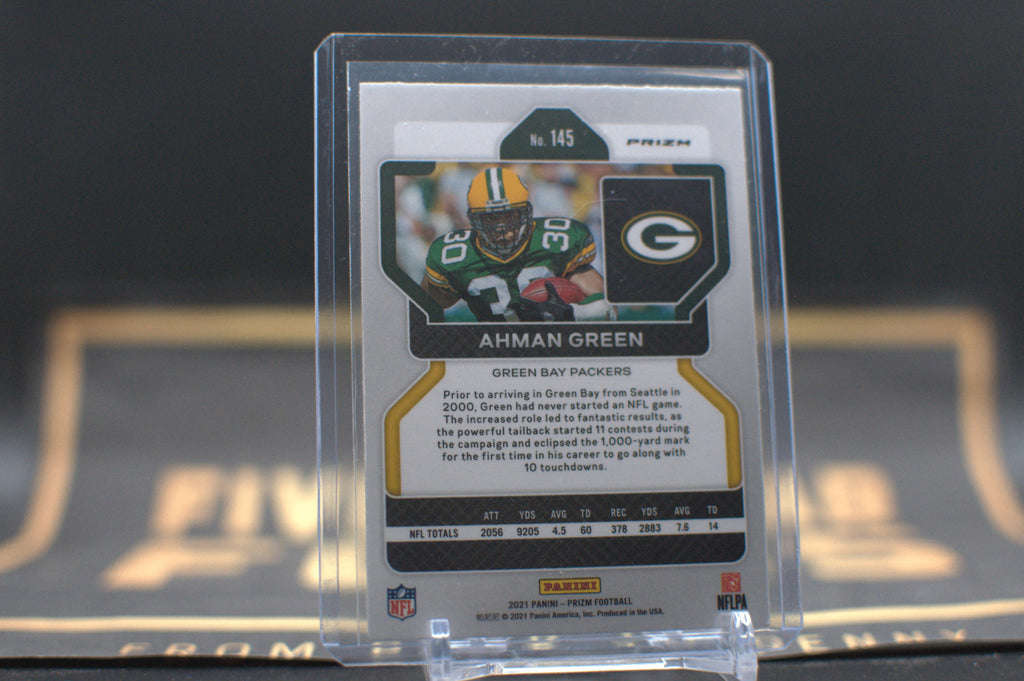 2021 Panini Prizm: Ahman Green [Black And White Checker Prizm] #145