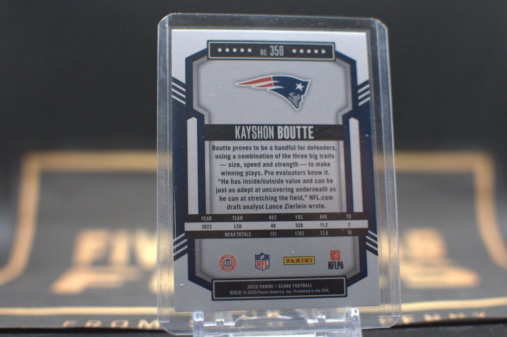 2023 Panini Score: Kayshon Boutte [Scorecard] #350