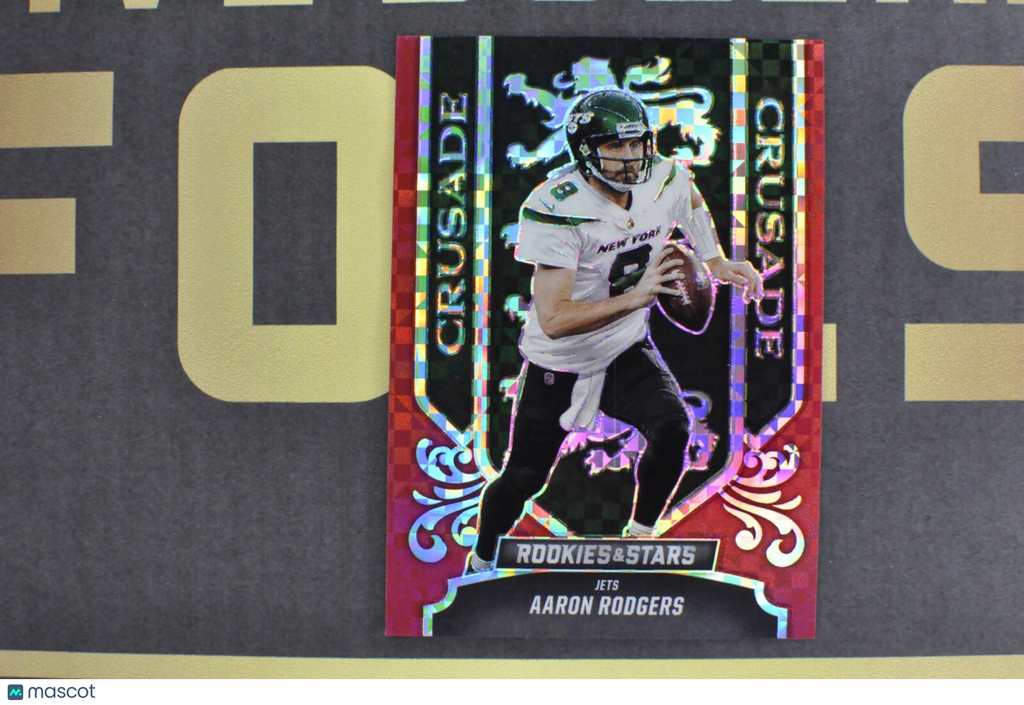 2023 Rookies And Stars Aaron Rodgers Crusade Red Plaid #CR-18