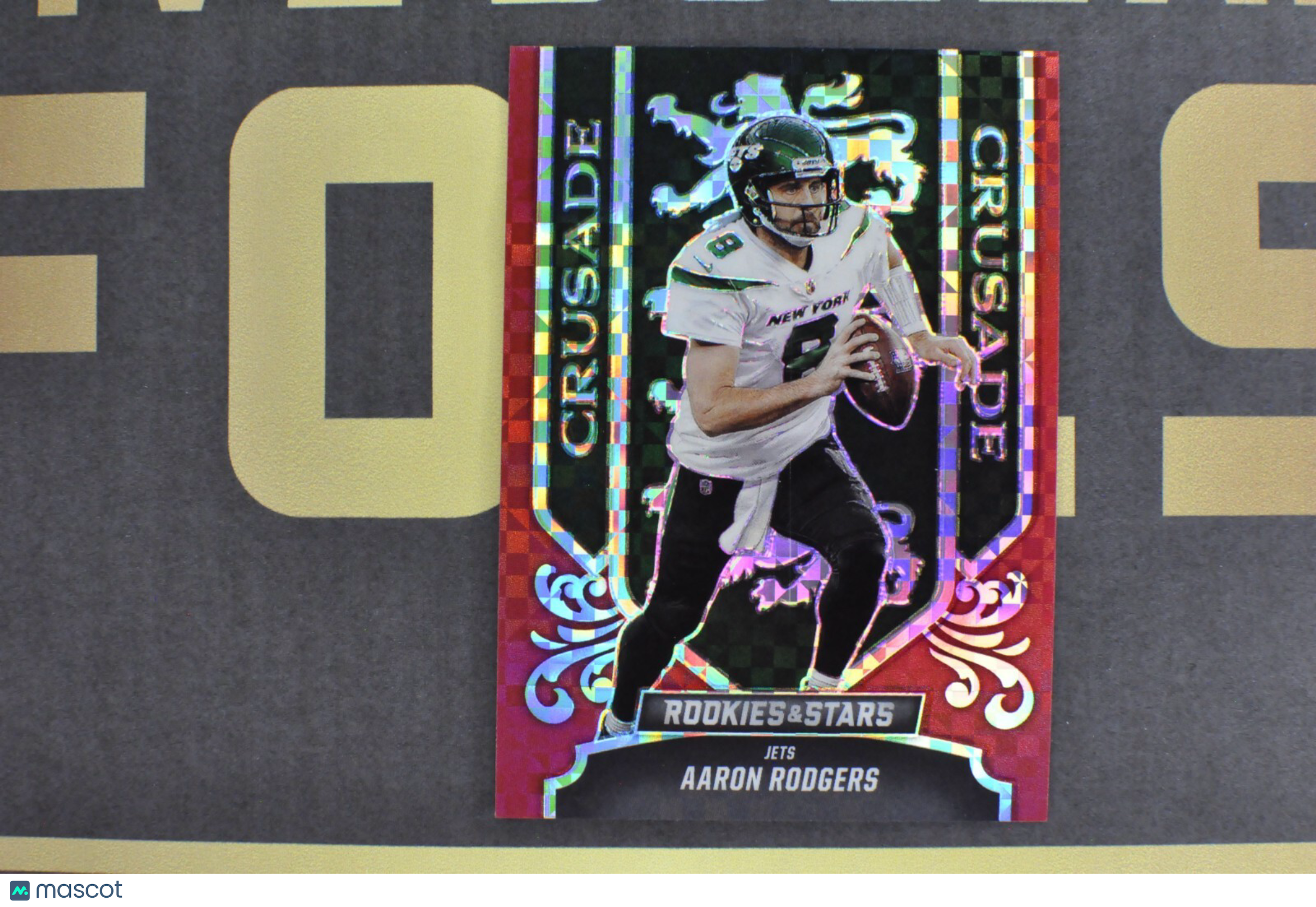 2023 Rookies And Stars Aaron Rodgers Crusade Red Plaid #CR-18