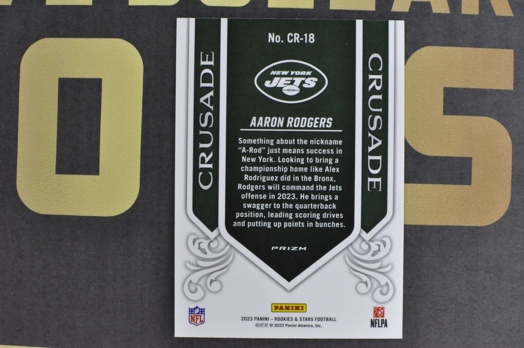 2023 Rookies And Stars Aaron Rodgers Crusade Red Plaid #CR-18