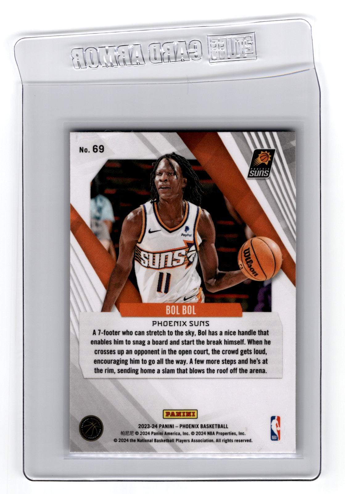 2023 Panini Phoenix Bol Bol Red Ice #69 **Free Shipping @ $10+**