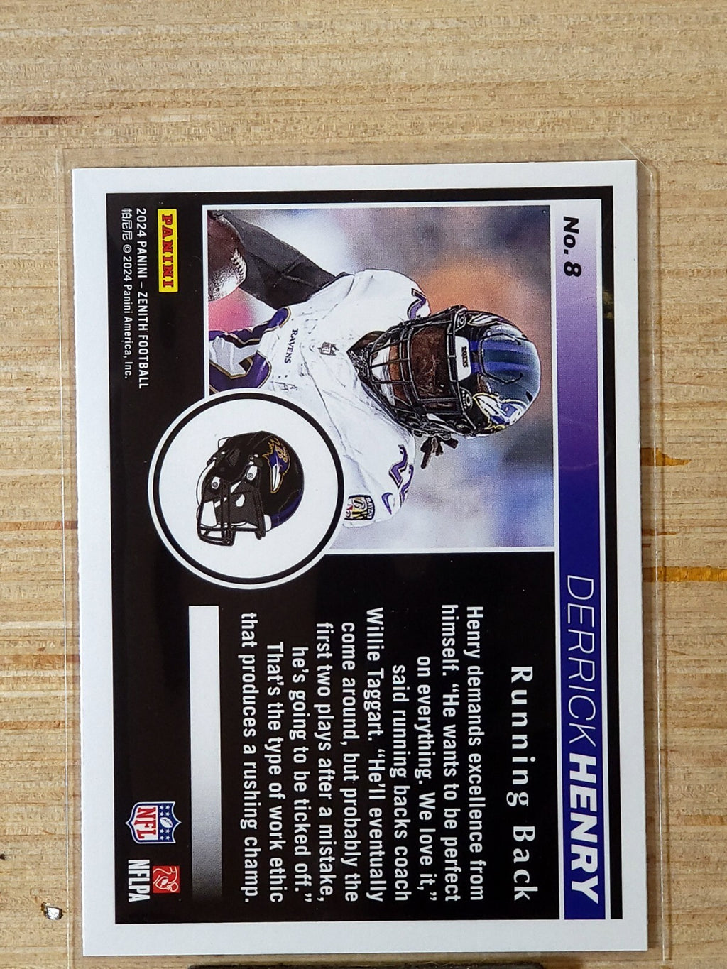 2024 Panini Zenith - Derrick Henry #8 Red Zone