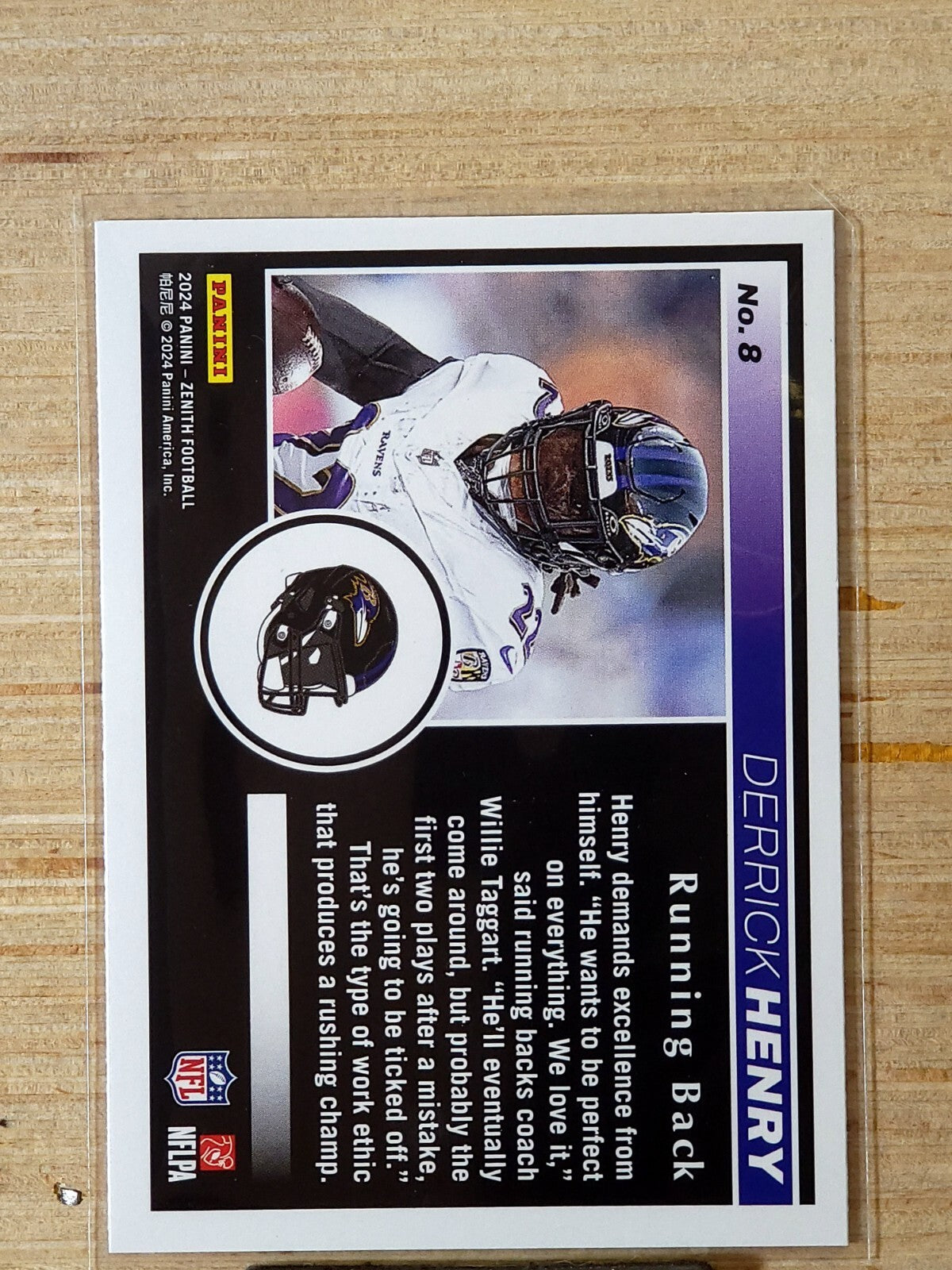 2024 Panini Zenith - Derrick Henry #8 Red Zone
