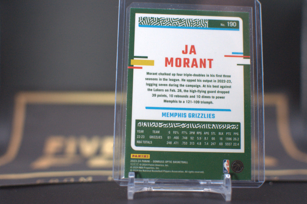 2023 Donruss Optic: Ja Morant #190