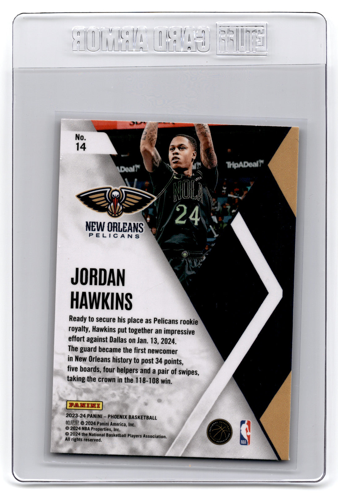2023 Phoenix Instant Phenom Jordan Hawkins #176 Red Ice