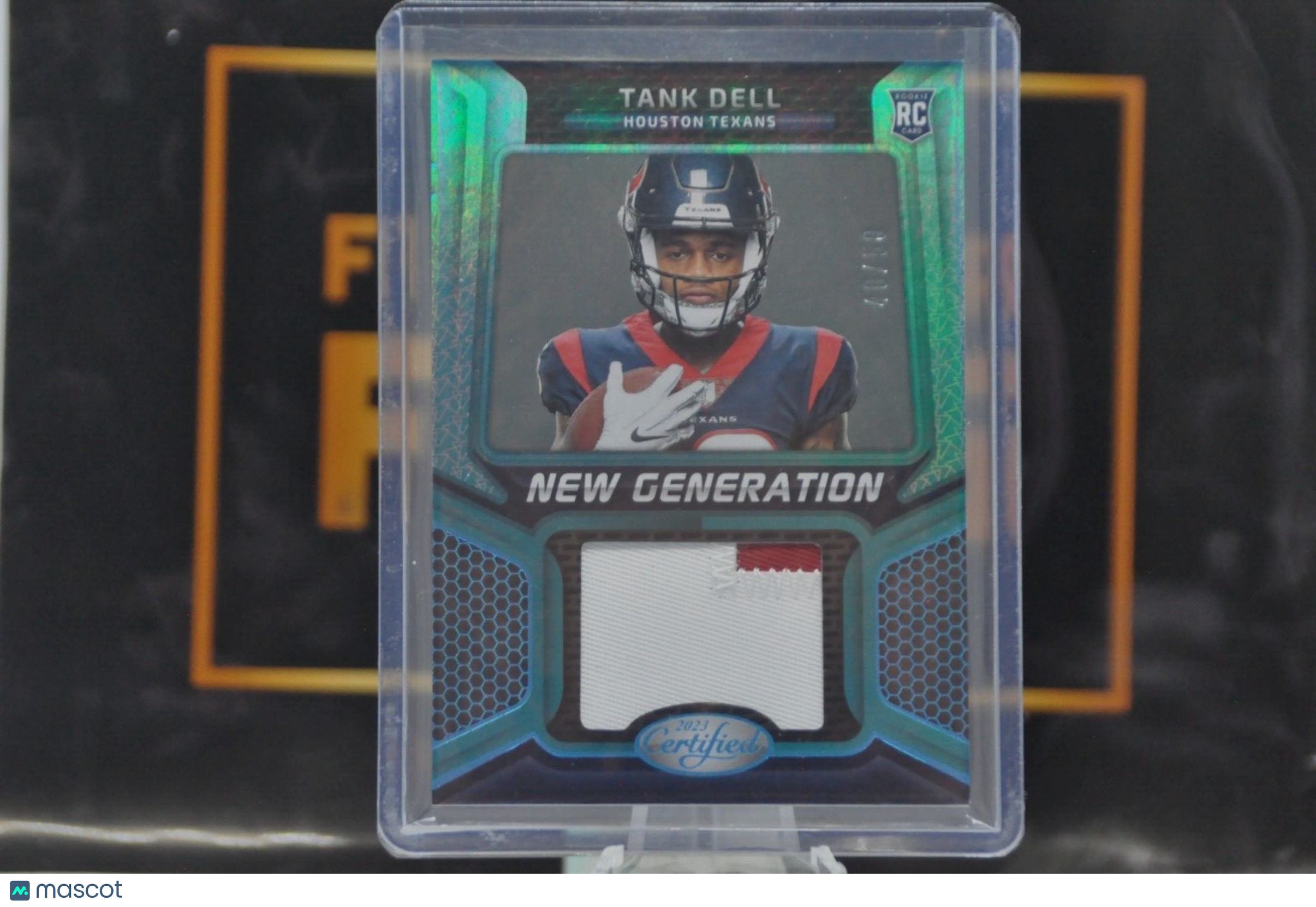 Tank Dell [Teal] #NGJM-21 (2023 Panini Certified New Generation Jerseys) #40/50