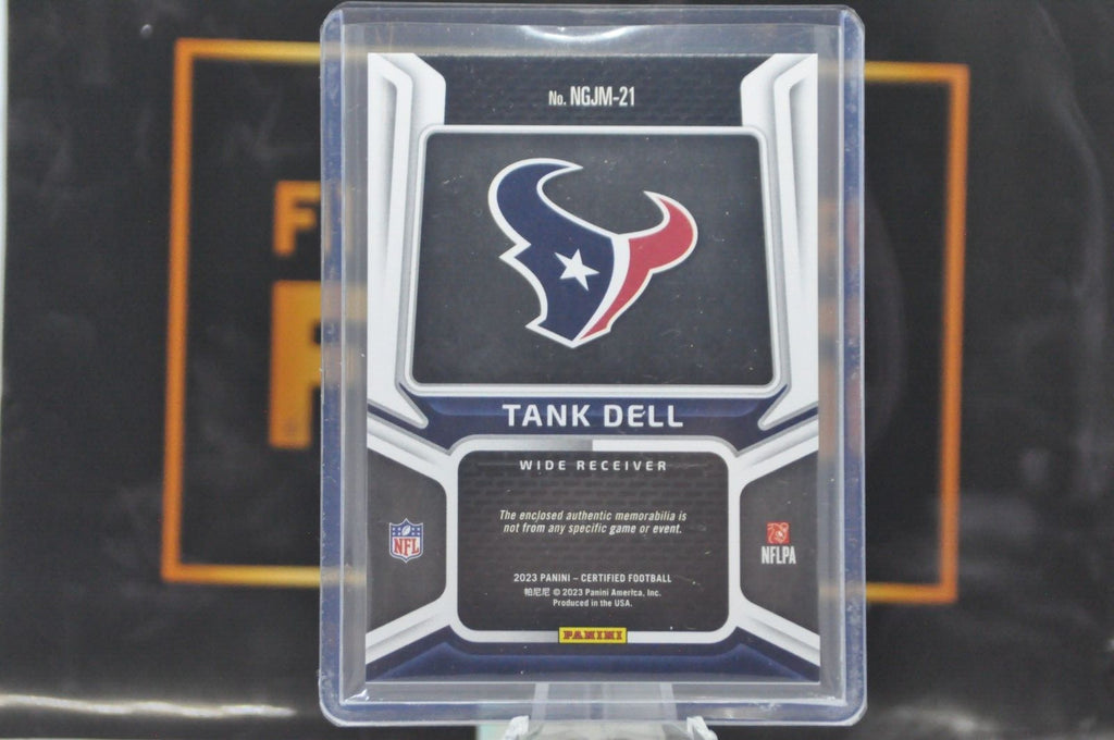 Tank Dell [Teal] #NGJM-21 (2023 Panini Certified New Generation Jerseys) #40/50