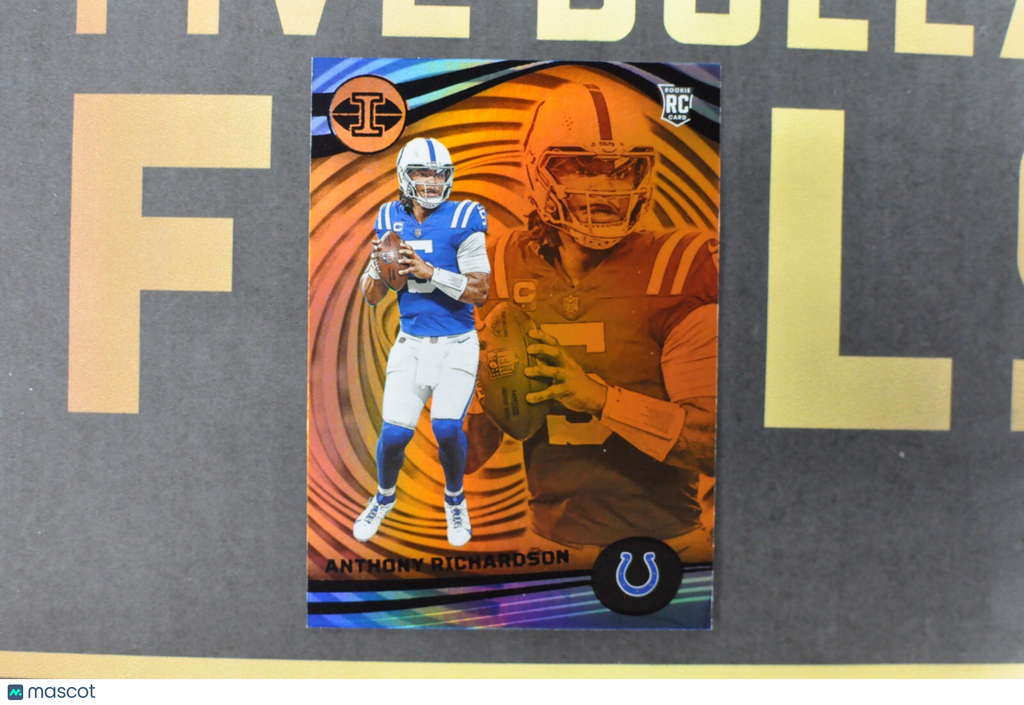 2023 Panini Illusions Anthony Richardson Orange Parallel RC #46