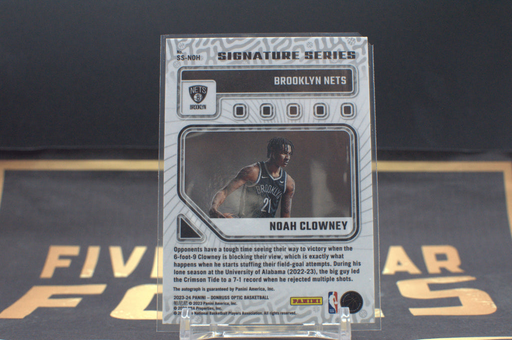 2023-24 Optic Basketball Signature Series Noah Clowney #SS-NOH