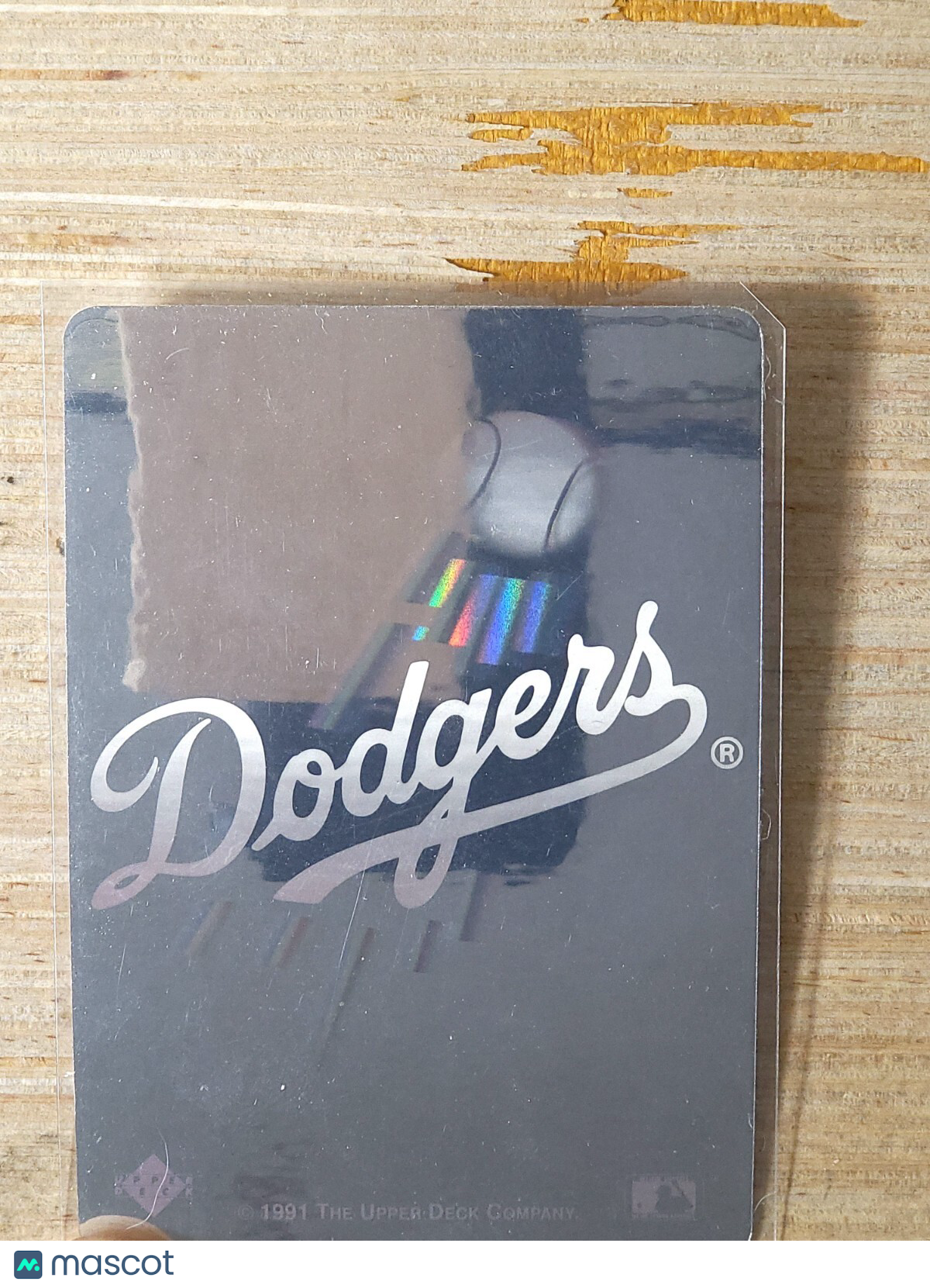 1991 Upper Deck - LA Dodgers Holo Logo Sticker