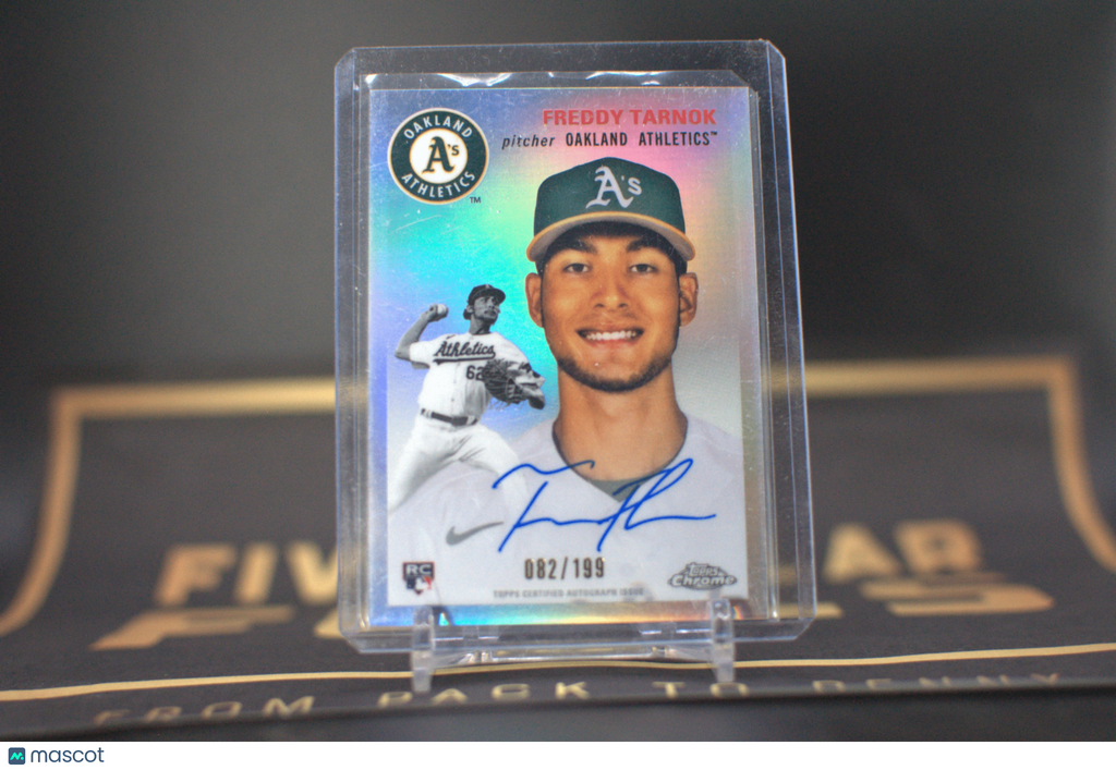 Freddy Tarnok 2023 Topps Chrome Platinum #CPA-FTA Auto Refractor /199