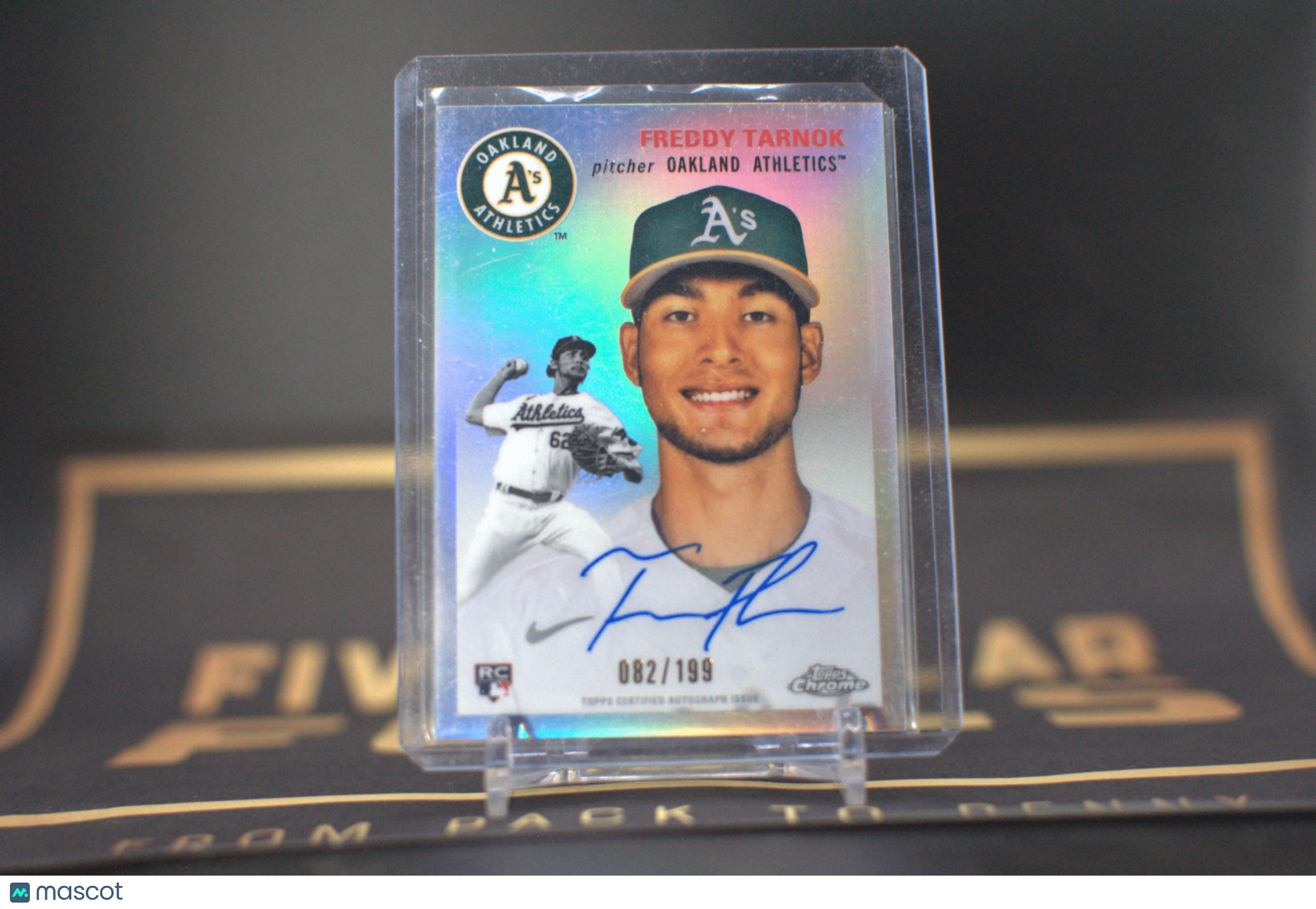 Freddy Tarnok 2023 Topps Chrome Platinum #CPA-FTA Auto Refractor /199
