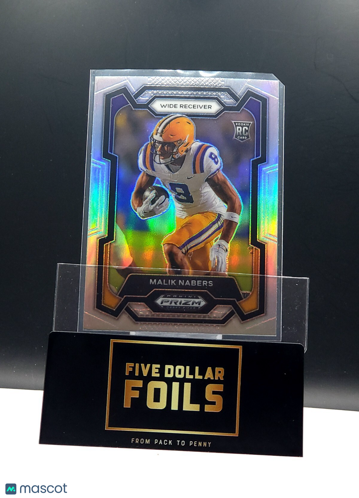 2024 Panini Prizm Draft Picks #109 Malik Nabers Silver