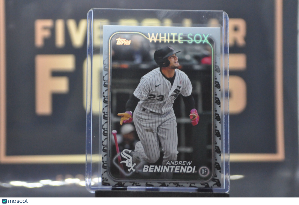 2024 Topps Team Color Logo Andrew Benintendi White Sox #306 SSP