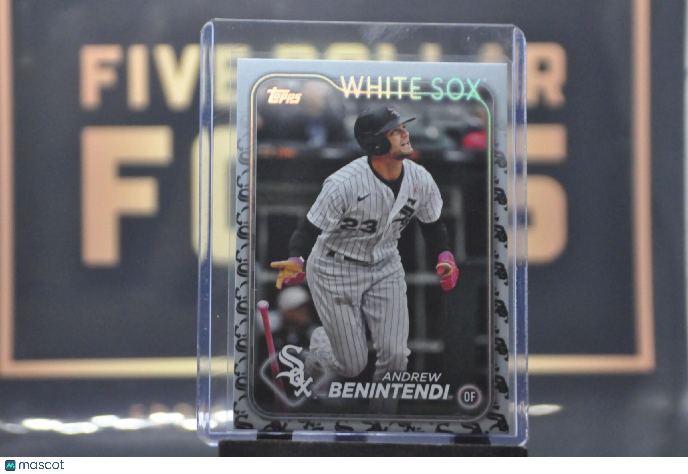 2024 Topps Team Color Logo Andrew Benintendi White Sox #306 SSP