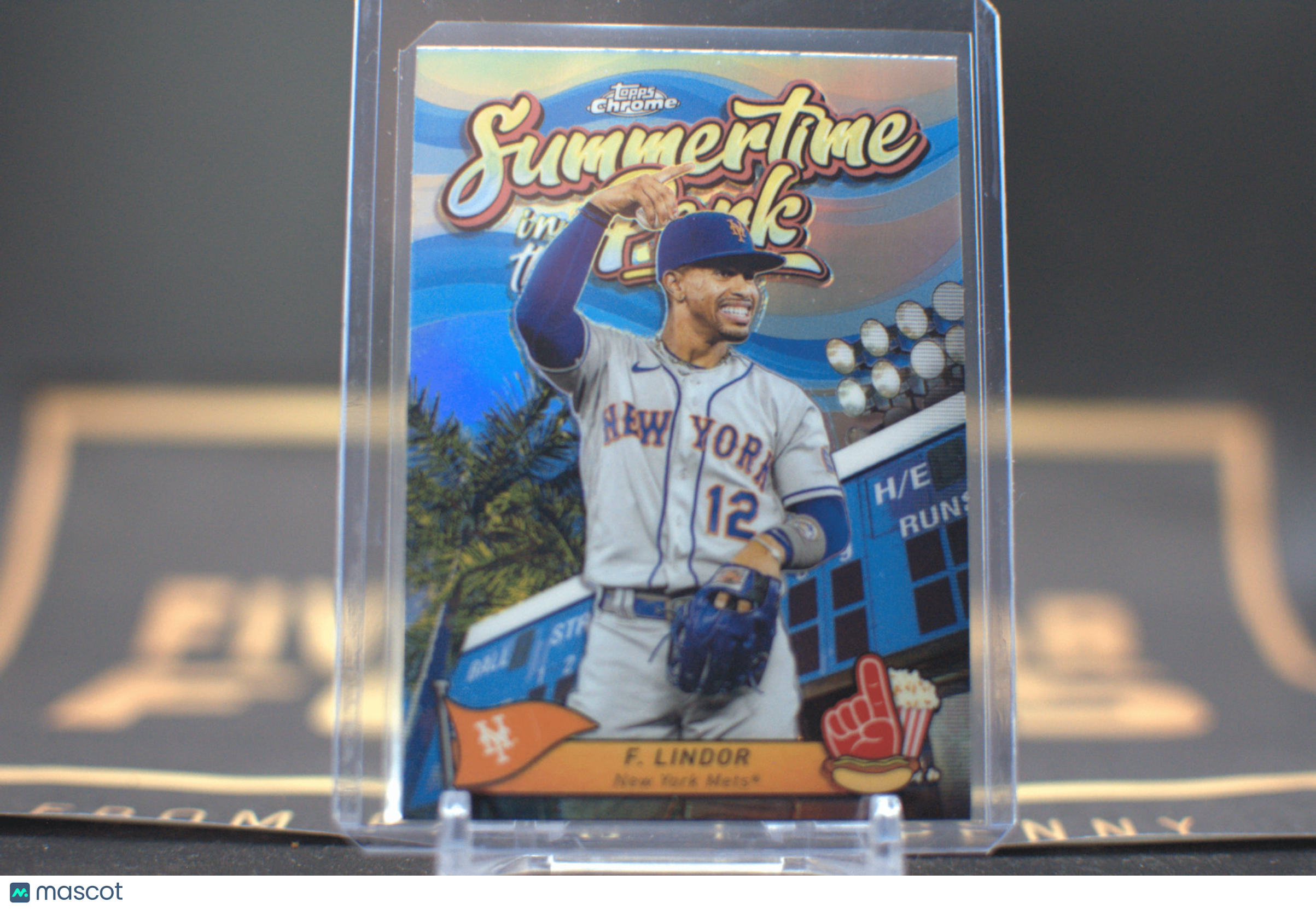 2024 Topps Chrome - Summertime in the Park #SITP-2 Francisco Lindor Mets