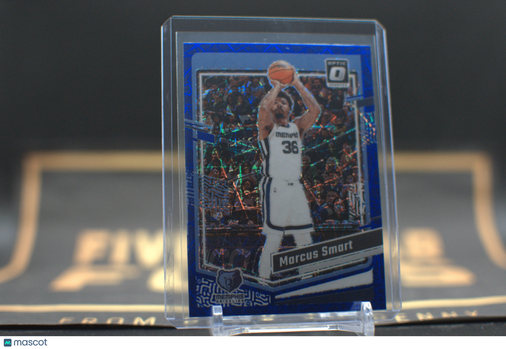 2023 Donruss Optic: Marcus Smart [Blue Velocity] #152