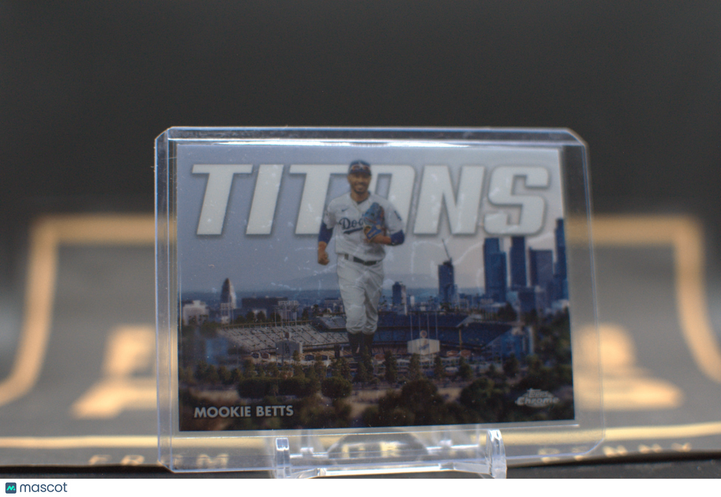 2023 Topps Chrome Titans: Mookie Betts #CT-18