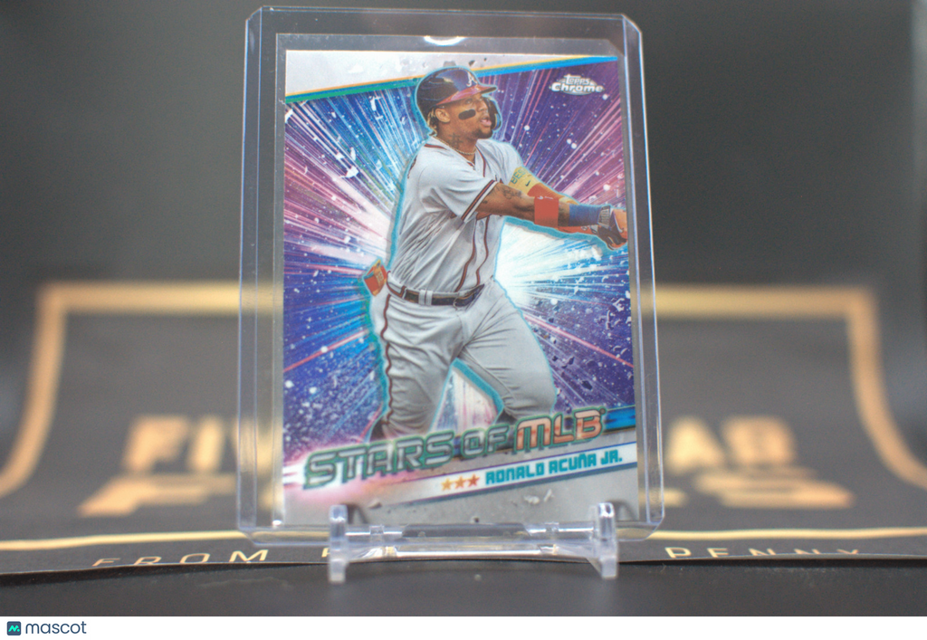 2024 Topps Stars Of MLB Chrome: Ronald Acuna Jr. #CSMLB-3