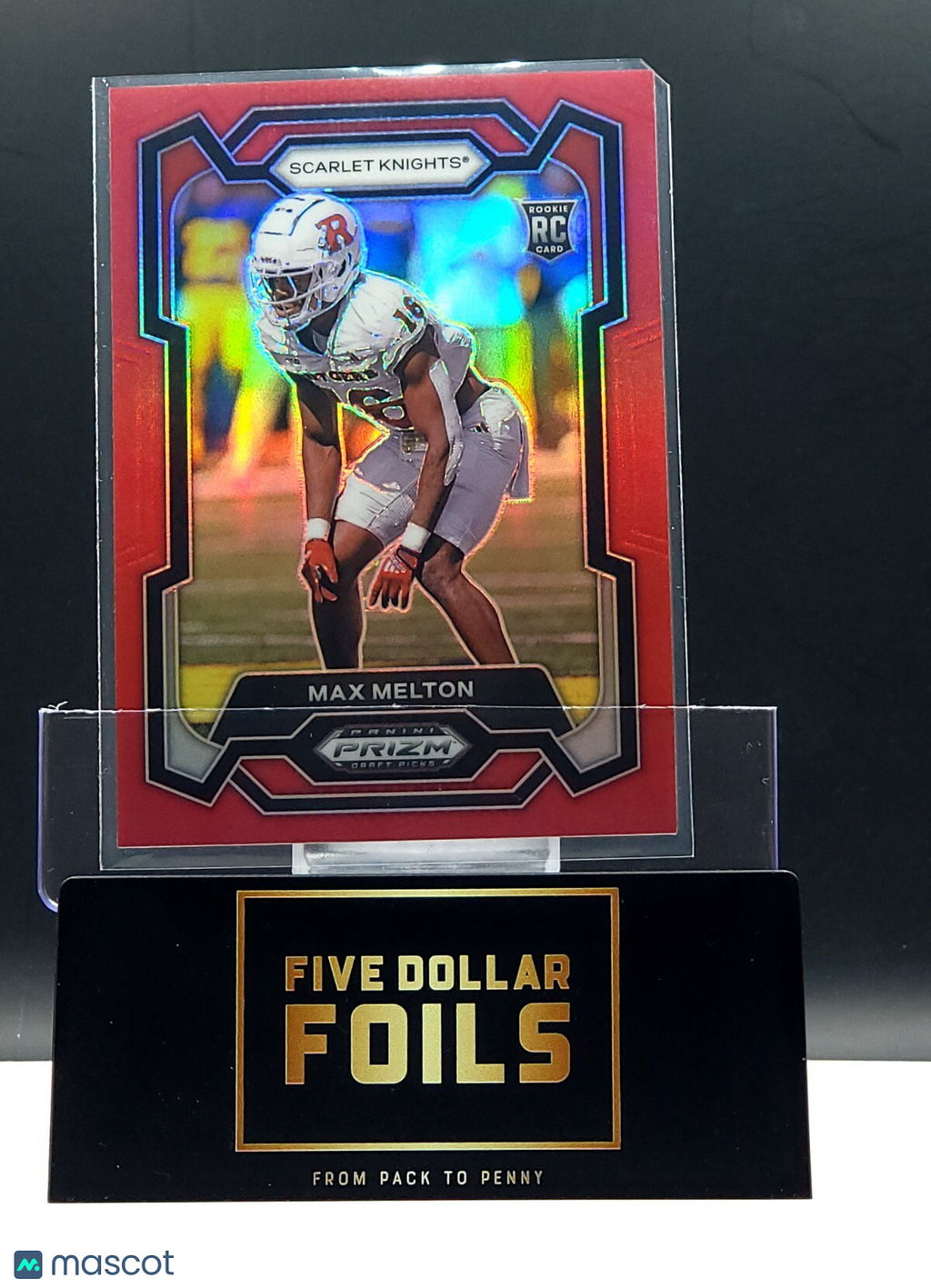2024 Panini Prizm Draft Picks #163 Max Melton 048/299 Red