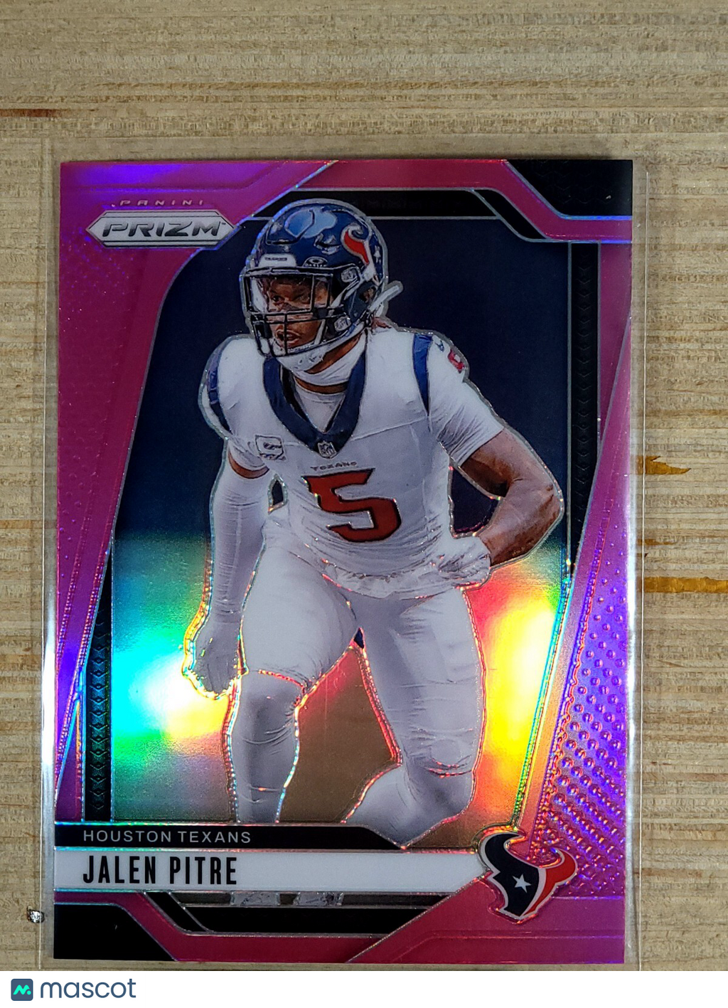 2024 Panini Prizm #118 Jalen Pitre Pink