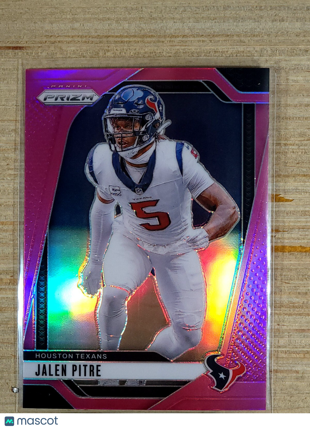 2024 Panini Prizm #118 Jalen Pitre Pink