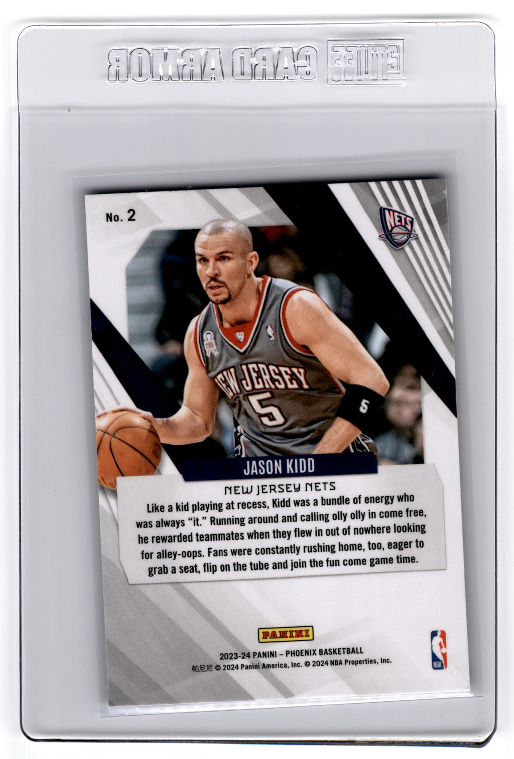 2023 Panini Phoenix Jason Kidd #2 **Free Shipping @ $10+**