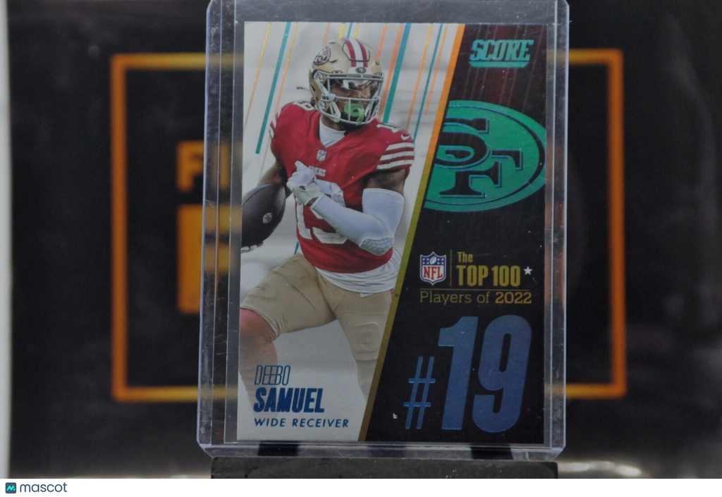 2023 Panini Score Top 100: Deebo Samuel #19